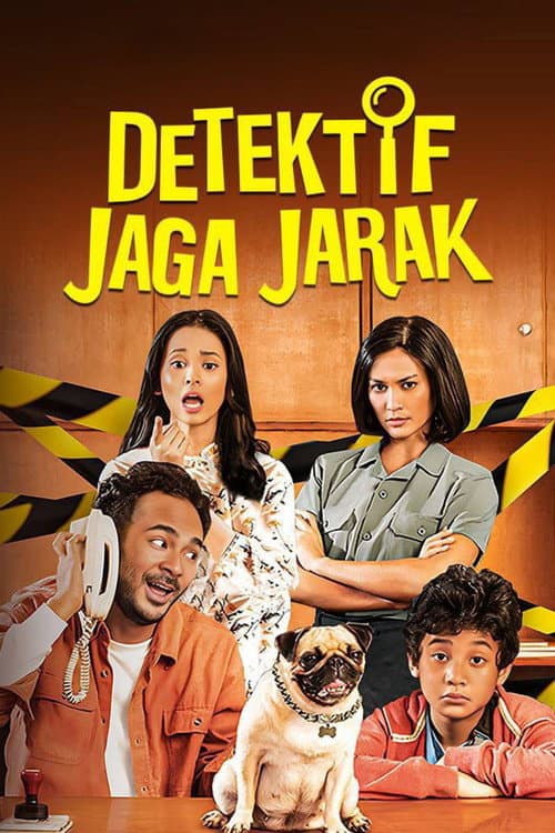 Poster Detektif Jaga Jarak